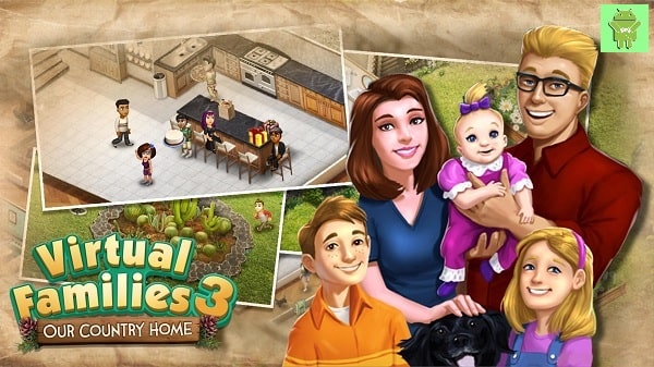 Virtual Families 3 unlimited money