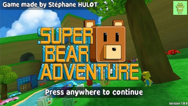 super Bear Adventure da câmera do MOD menu 