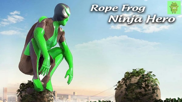 Rope Frog Ninja Hero hacked