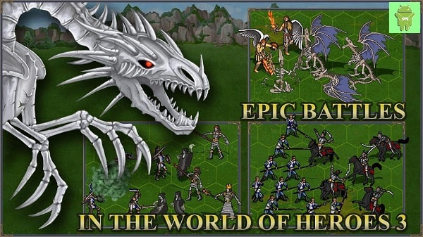 Heroes 3 Luta de castelo arena de batalha medieval-min