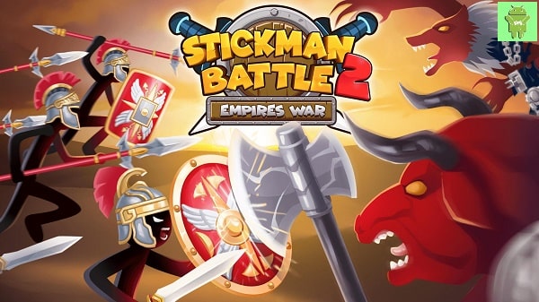 Stickman Battle 2: Empires War v1.0.4 Apk Mod [Dinheiro Infinito]