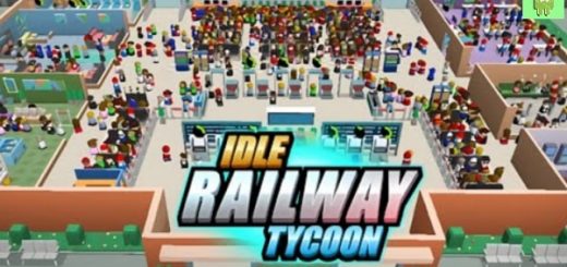 Idle Railway Tycoon dinheiro infinito