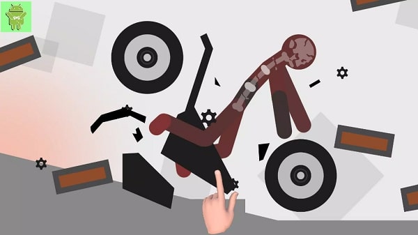 stickman dismounting dinheiro infinito apk 