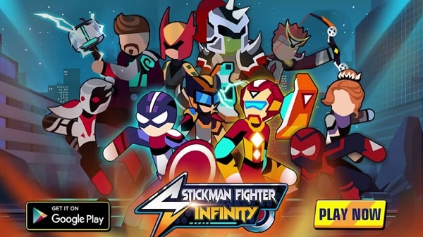 Stickman Fighter Infinity v1.37 Apk Mod [Dinheiro Infinito]