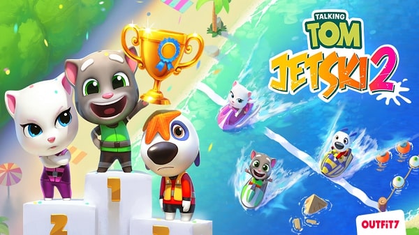 Talking Tom Jetski 2 dinheiro infinito